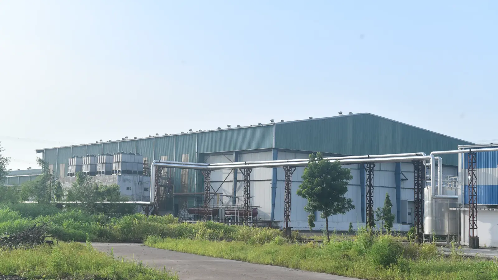 Warehouse and campus at Indus Best Mega Food Park, Raipur